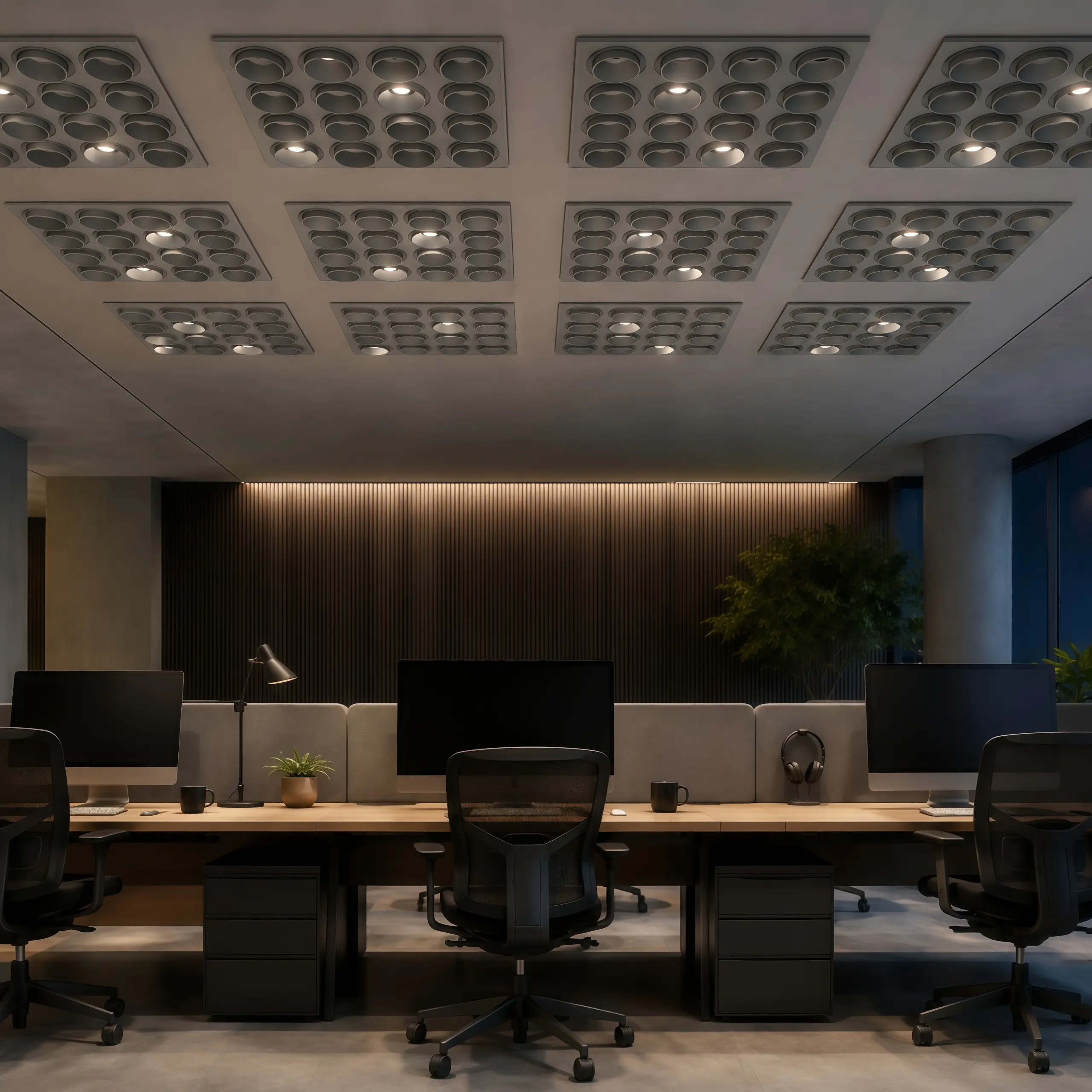 Gray Phonovore Office Scene