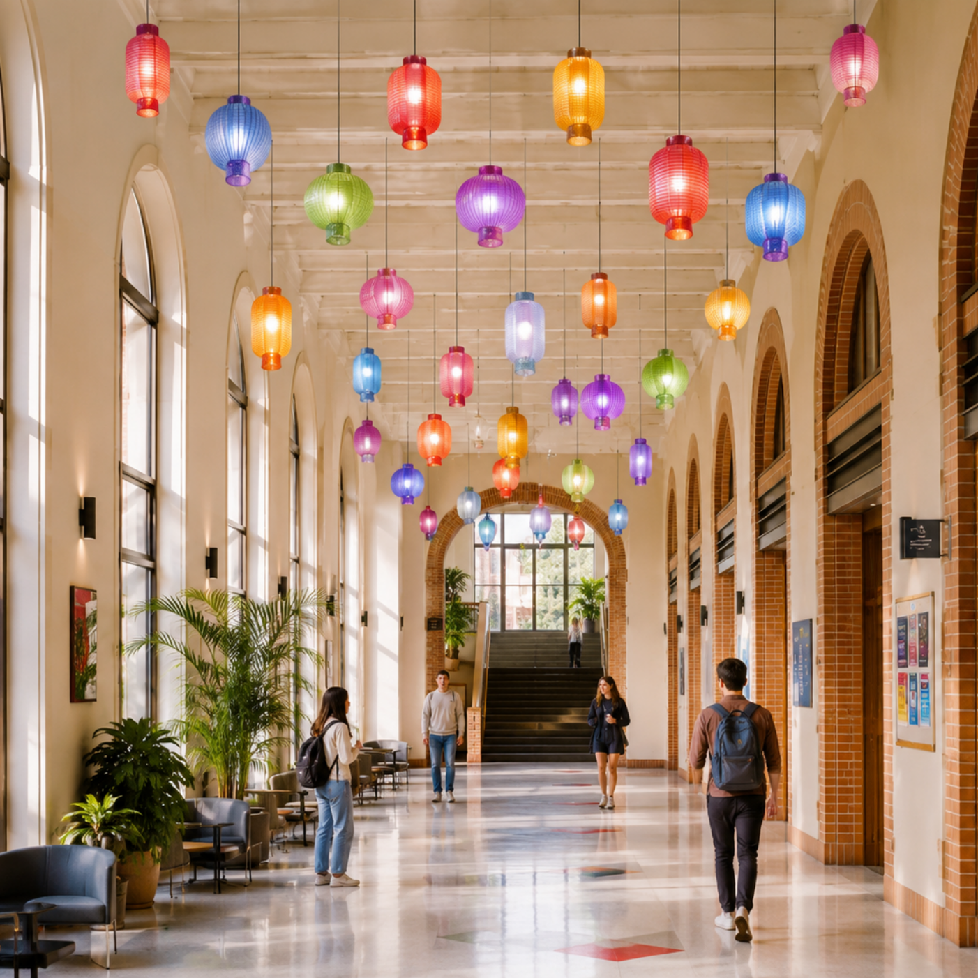 Lantern – Rendering of University Public Area